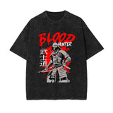 Blood Hunter Japanese Graphic Tee-INNBLAC Fashion Apparel