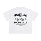 Sideline Social Club Graphic Tee-INNBLAC Fashion Apparel