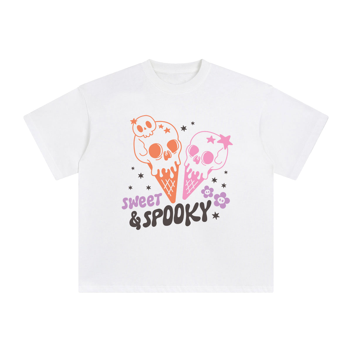 Sweet & Spooky Graphic Tee-INNBLAC Fashion Apparel