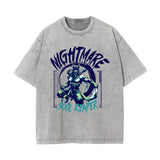 Nightmare Japanese Stone Wash Graphic Tee-INNBLAC Fashion Apparel