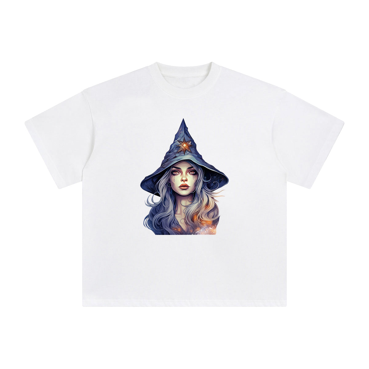 Cosmic Witch Graphic Tee-INNBLAC Fashion Apparel