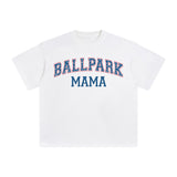 Ballpark Mama Graphic Tee-INNBLAC Fashion Apparel