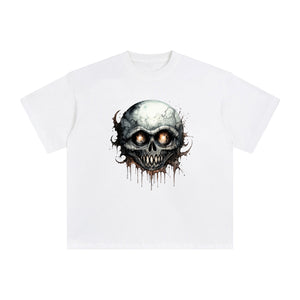 Alien Skull Graphic Tee-INNBLAC Fashion Apparel