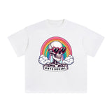 Antisocial Skull Graphic Tee-INNBLAC Fashion Apparel