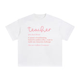 Teacher Quote Graphic Tee-INNBLAC Fashion Apparel