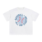 Baseball All Day Everyday Graphic Tee-INNBLAC Fashion Apparel