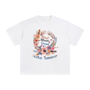 Aloha Summer Graphic Tee-INNBLAC Fashion Apparel