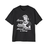 Baking Because Murder Is Wrong Graphic Tee-INNBLAC Fashion Apparel