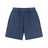 Raw Edge Washed Short Pants-INNBLAC Fashion Apparel