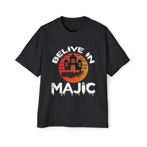 Belive in Majic Halloween Graphic Tee-INNBLAC Fashion Apparel