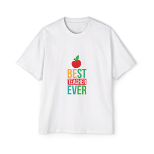 Best Teacher Ever Graphic Tee-INNBLAC Fashion Apparel