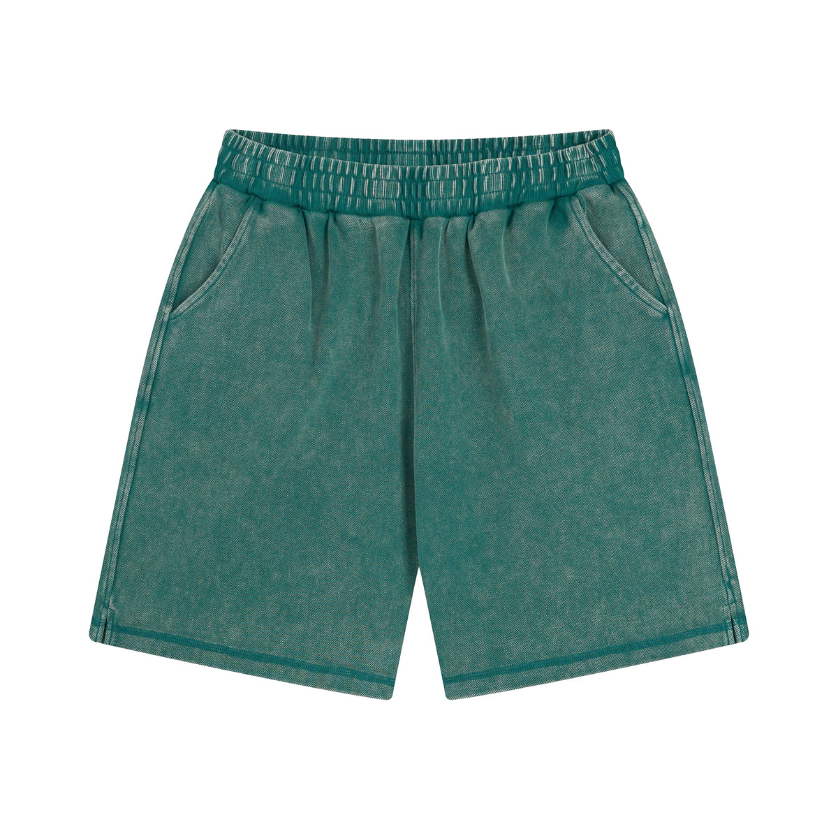 Washed Faded Baggy Shorts-INNBLAC Fashion Apparel