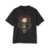 Hell Skull Pirate Graphic Tee-INNBLAC Fashion Apparel