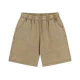 Washed Faded Baggy Shorts-INNBLAC Fashion Apparel