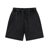 Washed Faded Baggy Shorts-INNBLAC Fashion Apparel