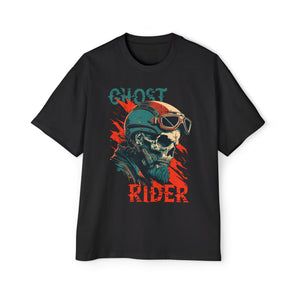 Ghost Skull Rider Graphic Tee-INNBLAC Fashion Apparel