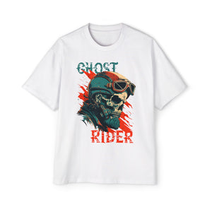 Ghost Skull Rider Graphic Tee-INNBLAC Fashion Apparel