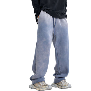 Men's Acid Wash Faded Joggers-INNBLAC Fashion Apparel