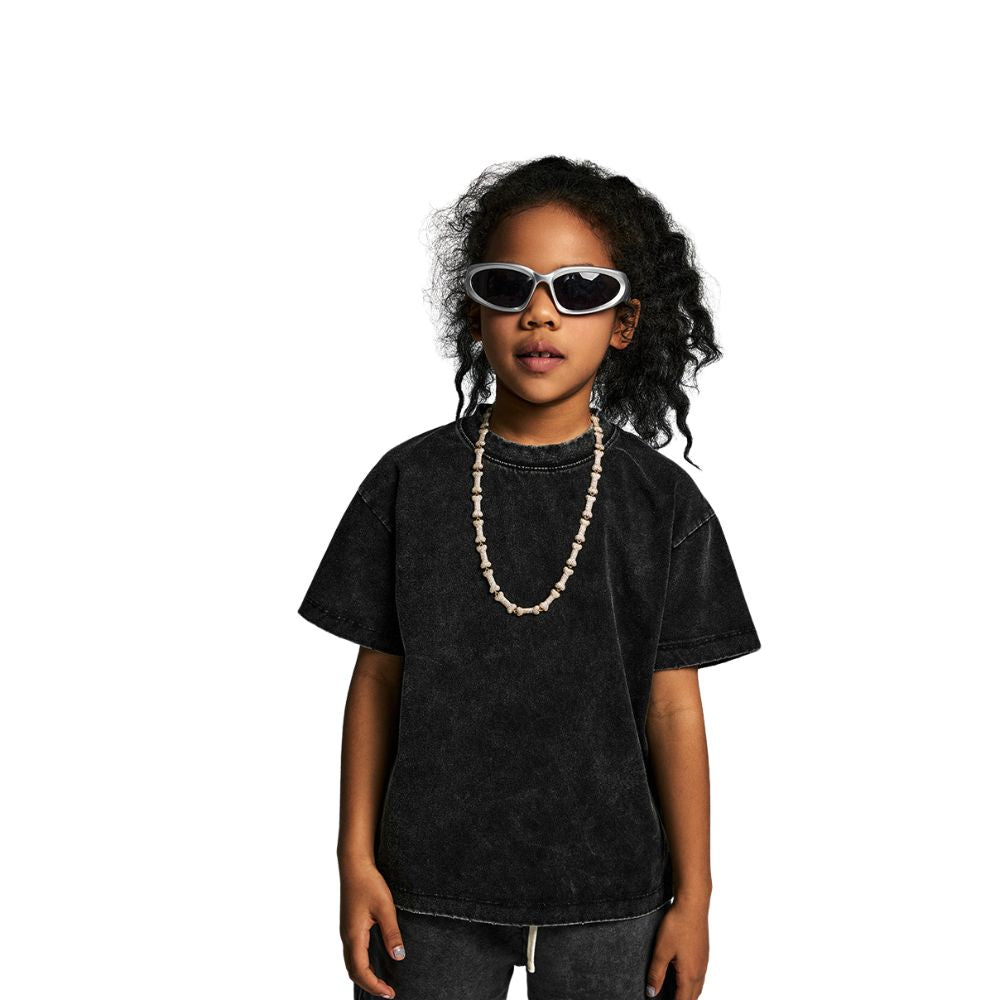 Children's Quick Dry Distressed Tee-INNBLAC Fashion Apparel