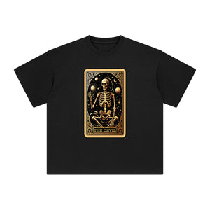 The Devil Card Graphic Tee-INNBLAC Fashion Apparel