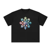 Snowflake Graphic Tee-INNBLAC Fashion Apparel