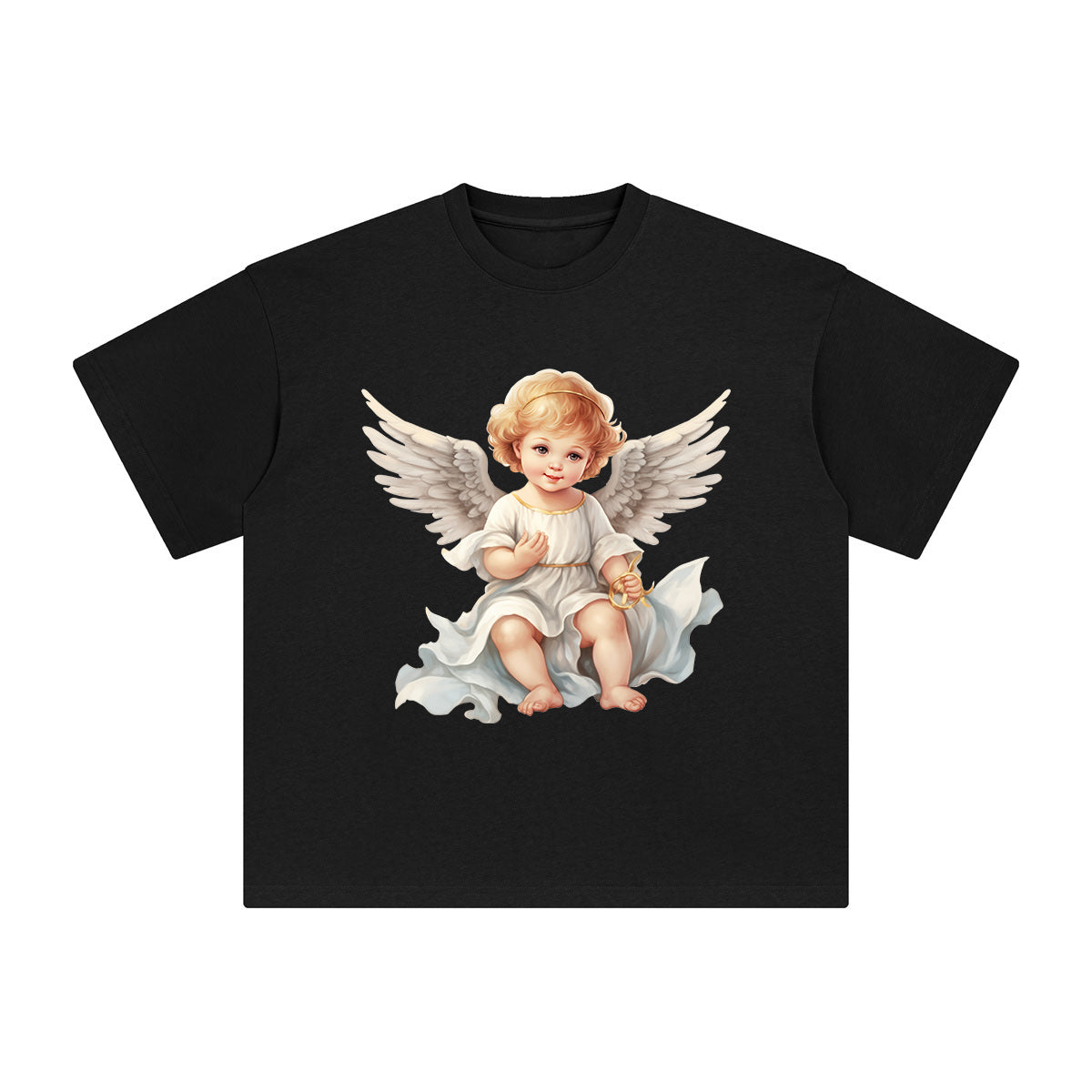 Baby Angel Graphic Tee-INNBLAC Fashion Apparel