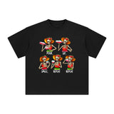 Skull Wine Tasting Graphic Tee-INNBLAC Fashion Apparel