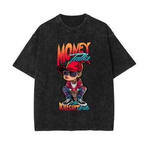 Swaggy Outfits Wash Graphic Tee-INNBLAC Fashion Apparel