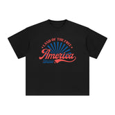 Land Of The Free Graphic Tee-INNBLAC Fashion Apparel