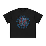 Baseball All Day Everyday Graphic Tee-INNBLAC Fashion Apparel