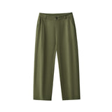 Men's Solid Color Relaxed Trousers-INNBLAC Fashion Apparel