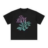 Stay Zesty Graphic Tee-INNBLAC Fashion Apparel