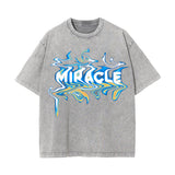 Miracle Streetwear Graphic Stone Wash Tee-INNBLAC Fashion Apparel