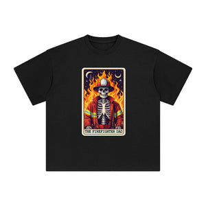 The Firefighter Dad Graphic Tee-INNBLAC Fashion Apparel