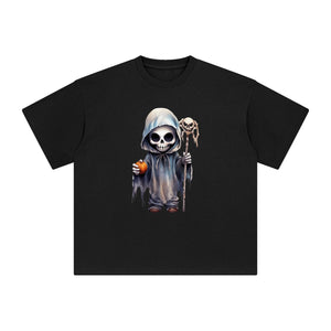 Halloween Death Graphic Tee-INNBLAC Fashion Apparel