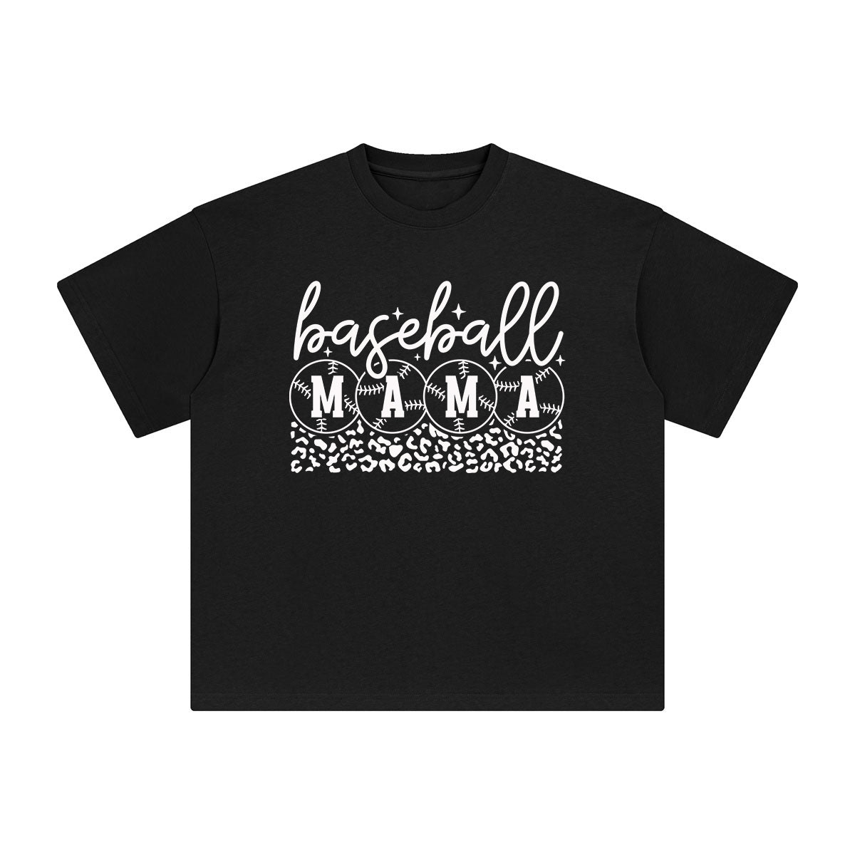 Baseball Mama Graphic Tee-INNBLAC Fashion Apparel