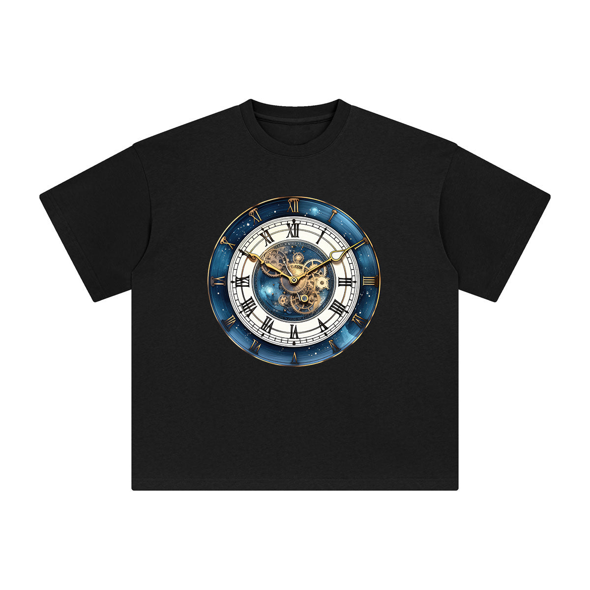 Clock Graphic Tee-INNBLAC Fashion Apparel