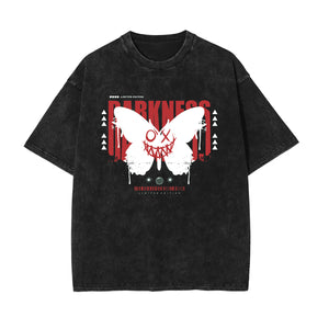 Darkness Butterfly Urban Graphic Tee-INNBLAC Fashion Apparel