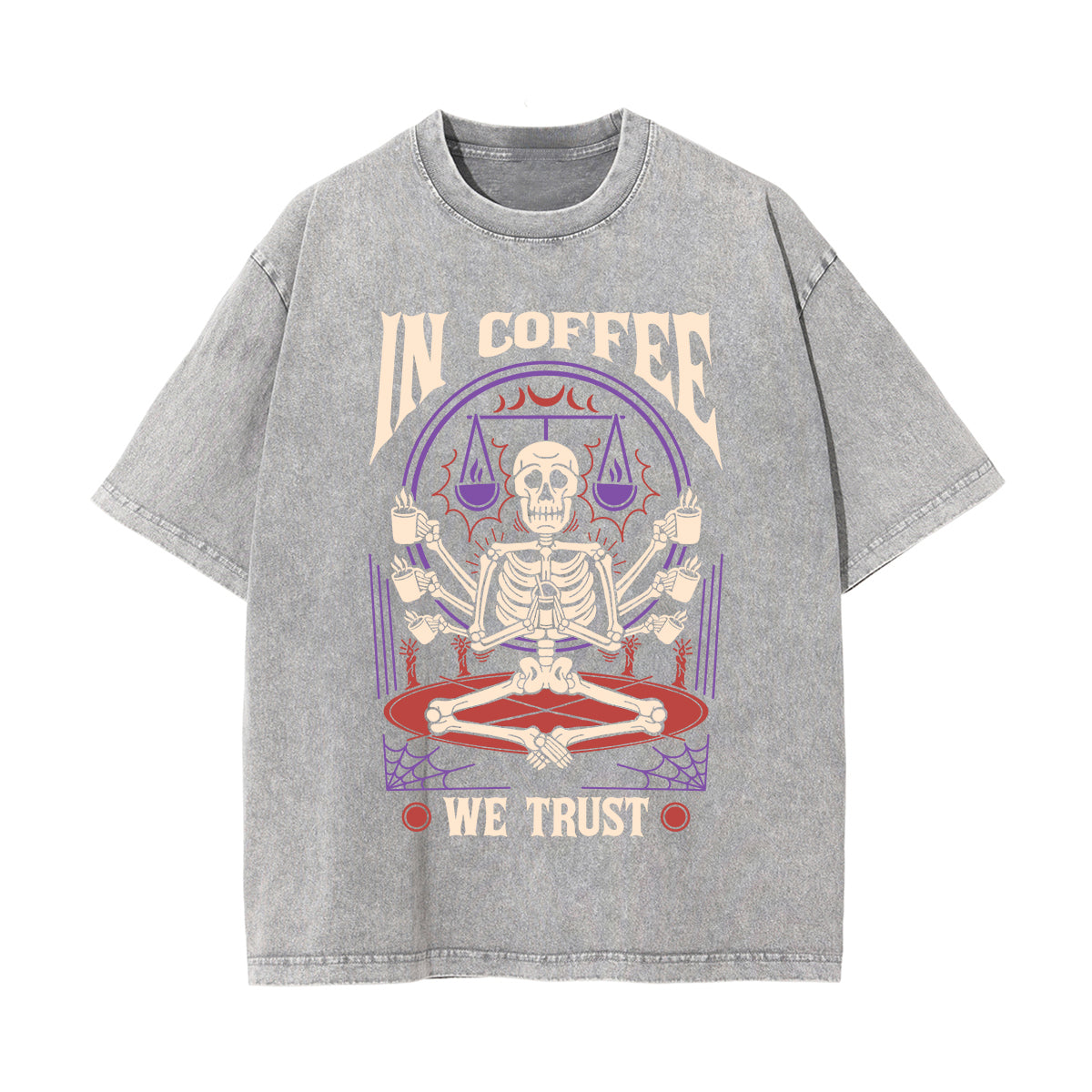 In Coffee We Trust Graphic Tee-INNBLAC Fashion Apparel