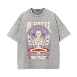 In Coffee We Trust Graphic Tee-INNBLAC Fashion Apparel