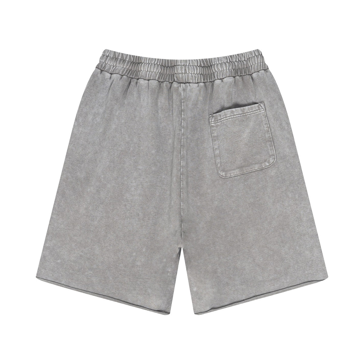 Raw Edge Destructive Short Pants