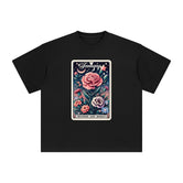 January Carnation Card Graphic Tee-INNBLAC Fashion Apparel