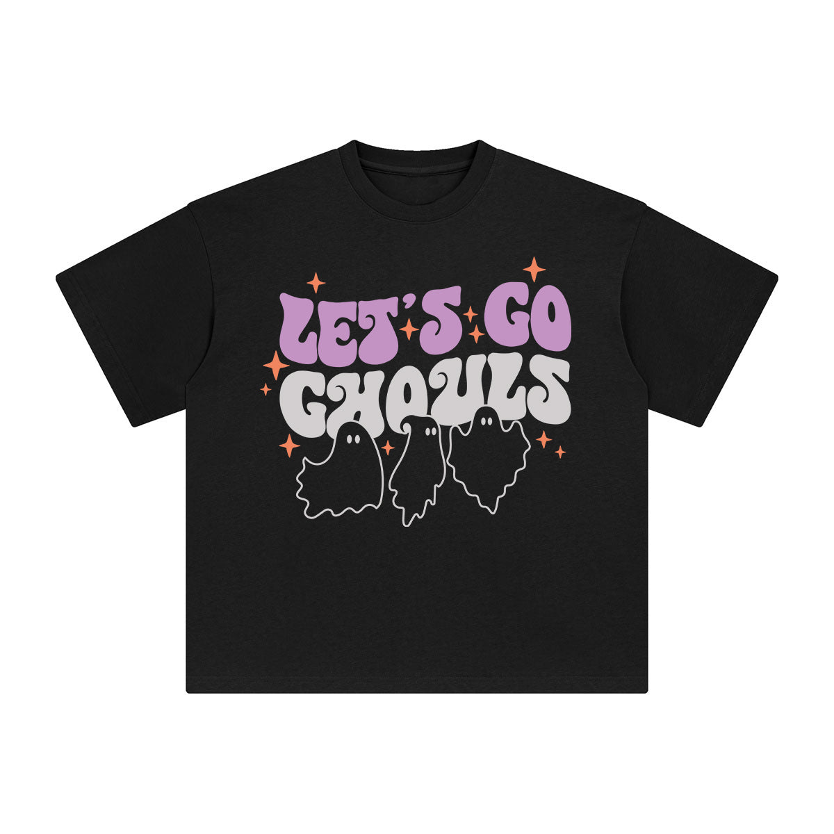 Let's Go Ghoule Graphic Tee-INNBLAC Fashion Apparel