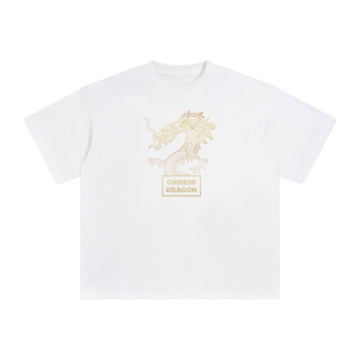 Chinese Dragon Graphic Tee-INNBLAC Fashion Apparel