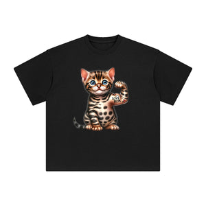 Bengal Flexes Muscles Graphic Tee-INNBLAC Fashion Apparel