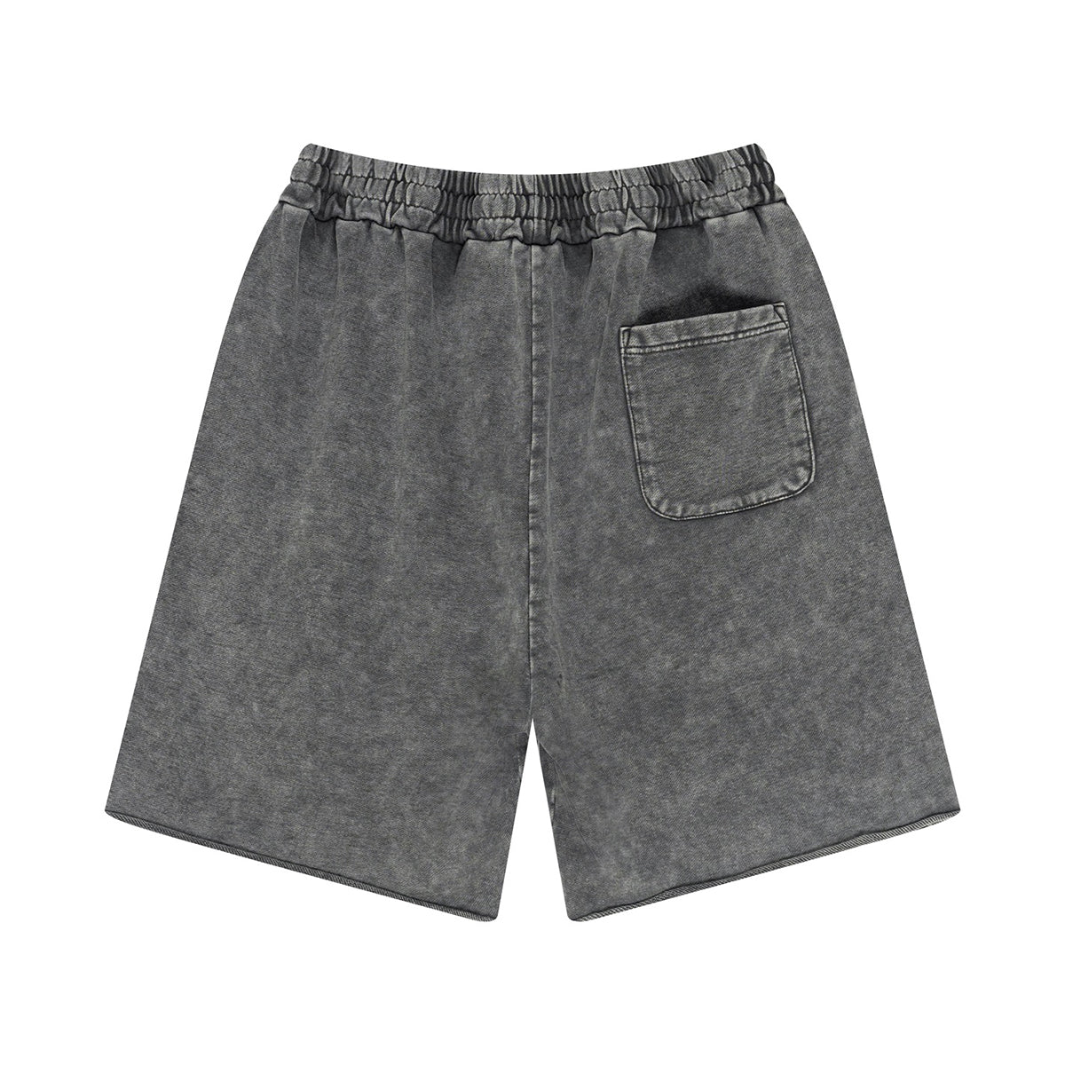 Raw Edge Destructive Short Pants-INNBLAC Fashion Apparel