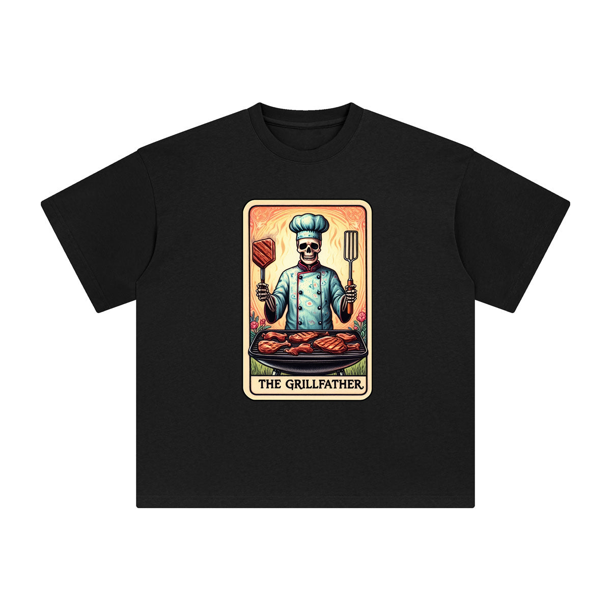 The Grillfather Graphic Tee-INNBLAC Fashion Apparel