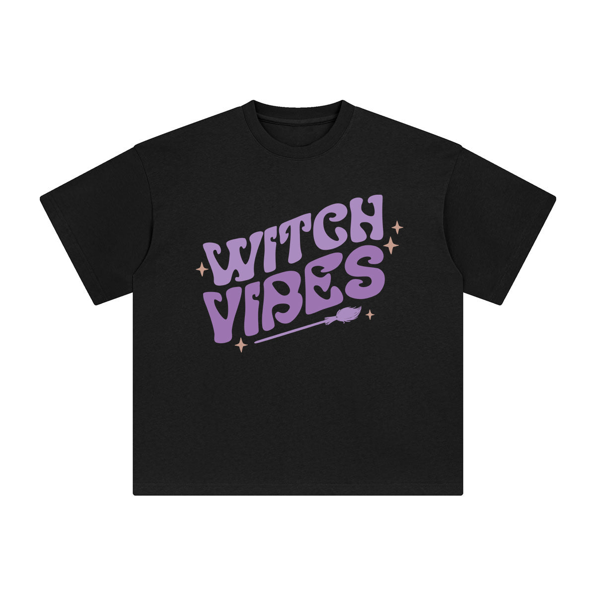 Witch Vibes Graphic Tee-INNBLAC Fashion Apparel