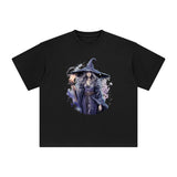 Cosmic Witch Graphic Tee-INNBLAC Fashion Apparel