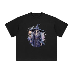 Cosmic Witch Graphic Tee-INNBLAC Fashion Apparel